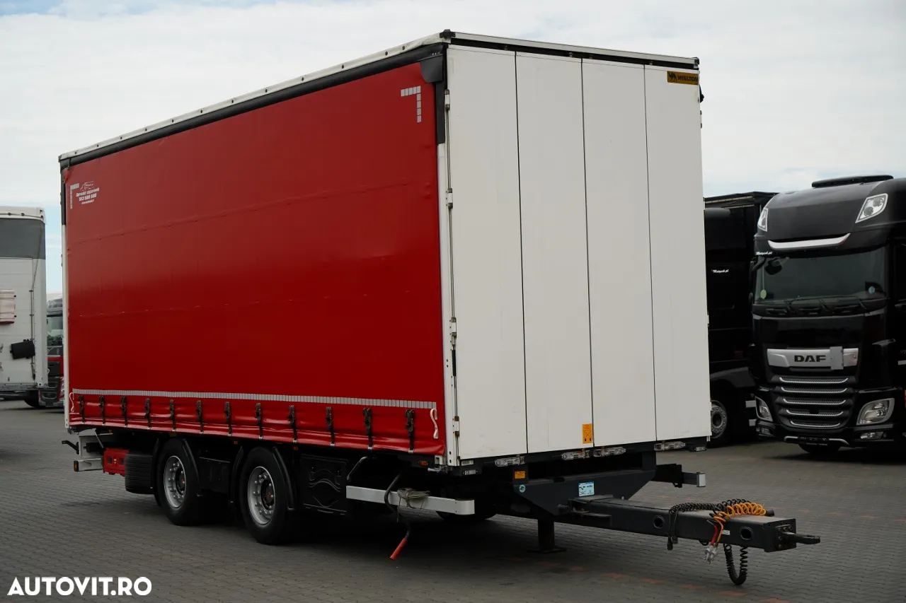 Wielton / REMORCA - 7,7 M / TANDEM / TRANSPORTABILĂ / 2021 - 8