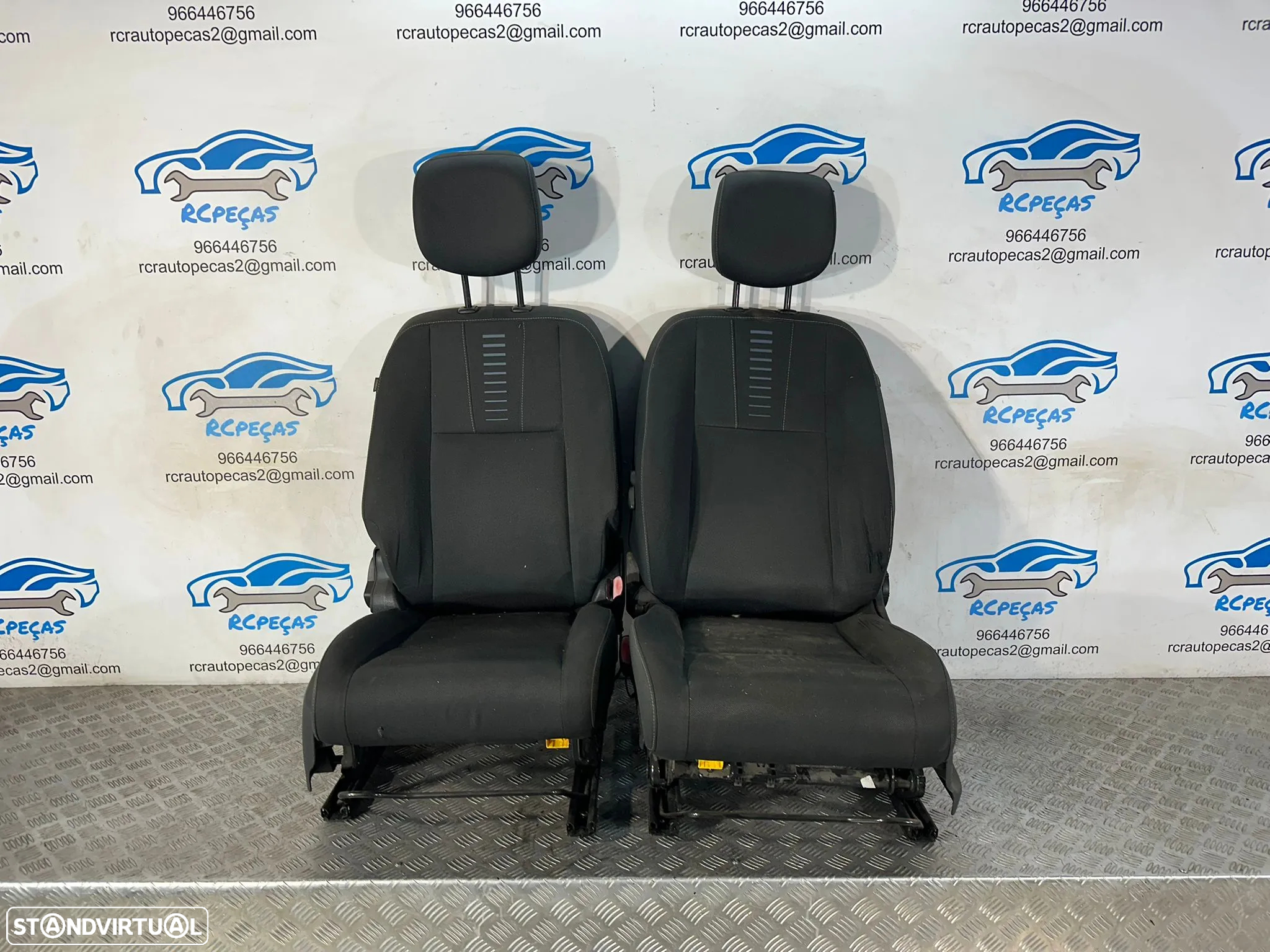 Conjunto Bancos Tecido Frente Frontais Renault Scenic 3 Mk3 2009 - 2016 - 2
