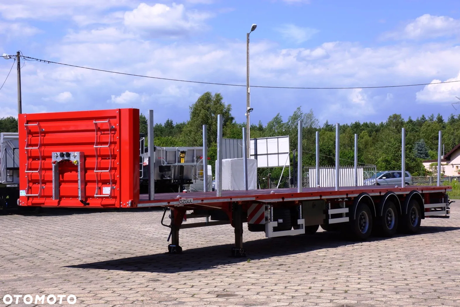 Inny MEGA TRAILERS Platforma pod LOWDECK - siodło 950mm, osie BPW, kontenery ADR EX3 ! - 13