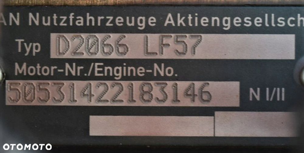 SILNIK KOMPLETNY MAN D2066 LF57 EURO 5 - 8