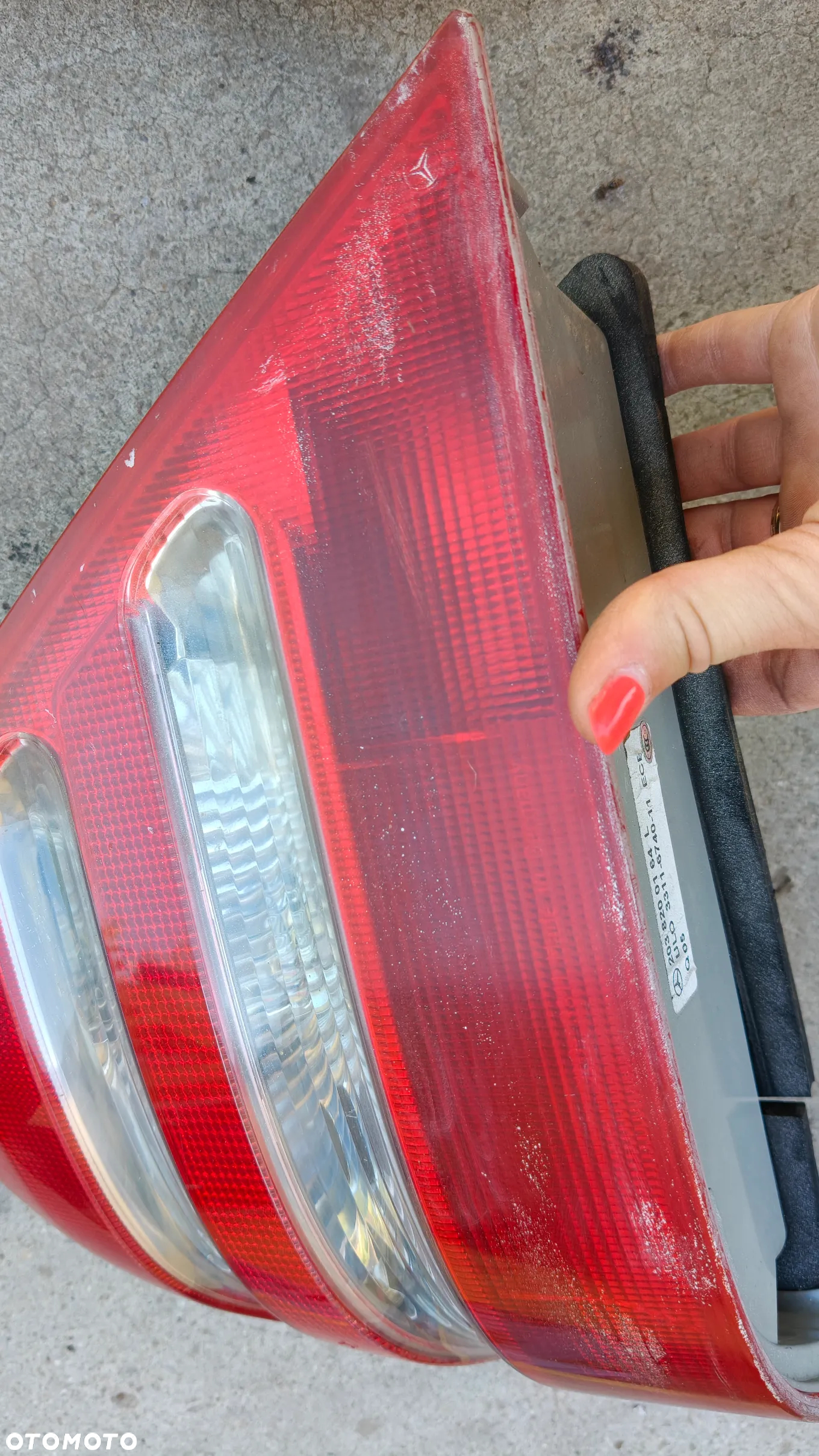 Lampa Mercedes w203 sedan lewy prawy tył - 3