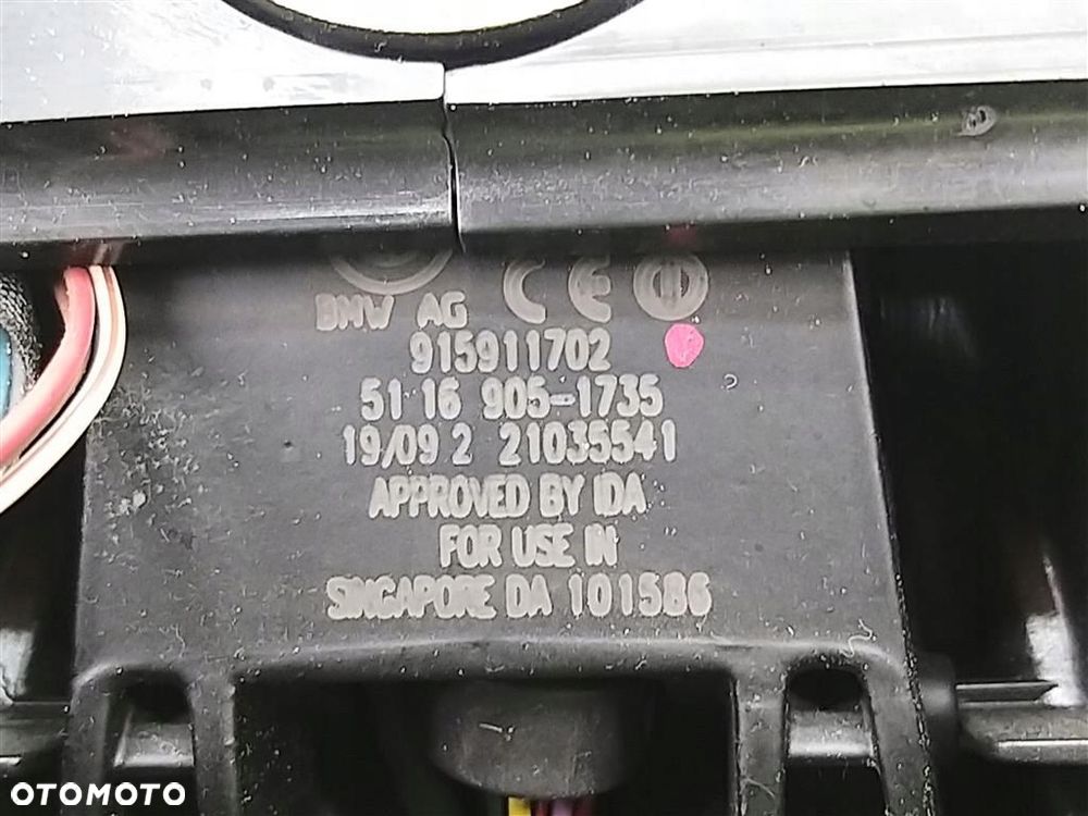 Lusterko wewnętrzne wsteczne BMW Seria 1  E87 2004-2013 BMW AG 915911702 - 7