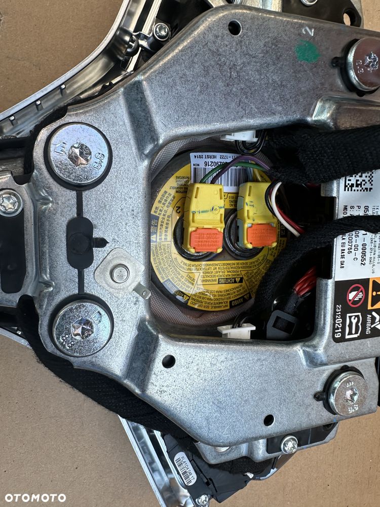 TESLA MODEL X KONSOLA AIRBAG PODUSZKA KIEROWNICY ORGINALNA NIEREGENEROWANA. - 7