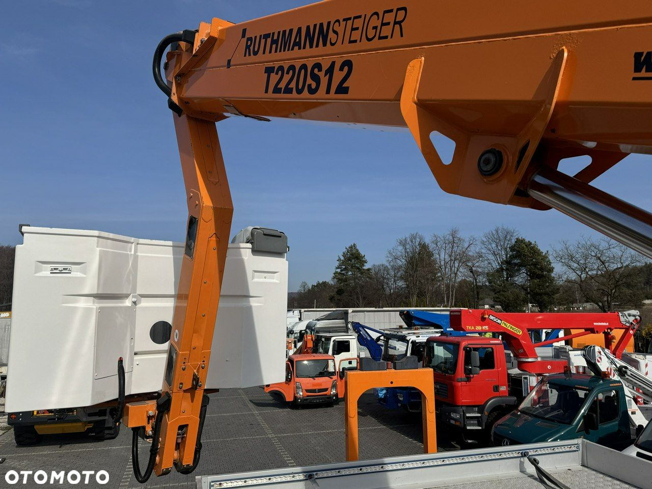 Mercedes-Benz Atego 1324 4x4 Zwyżka RUTHMANN STEIGER T220S12 Podnośnik Koszowy - 8