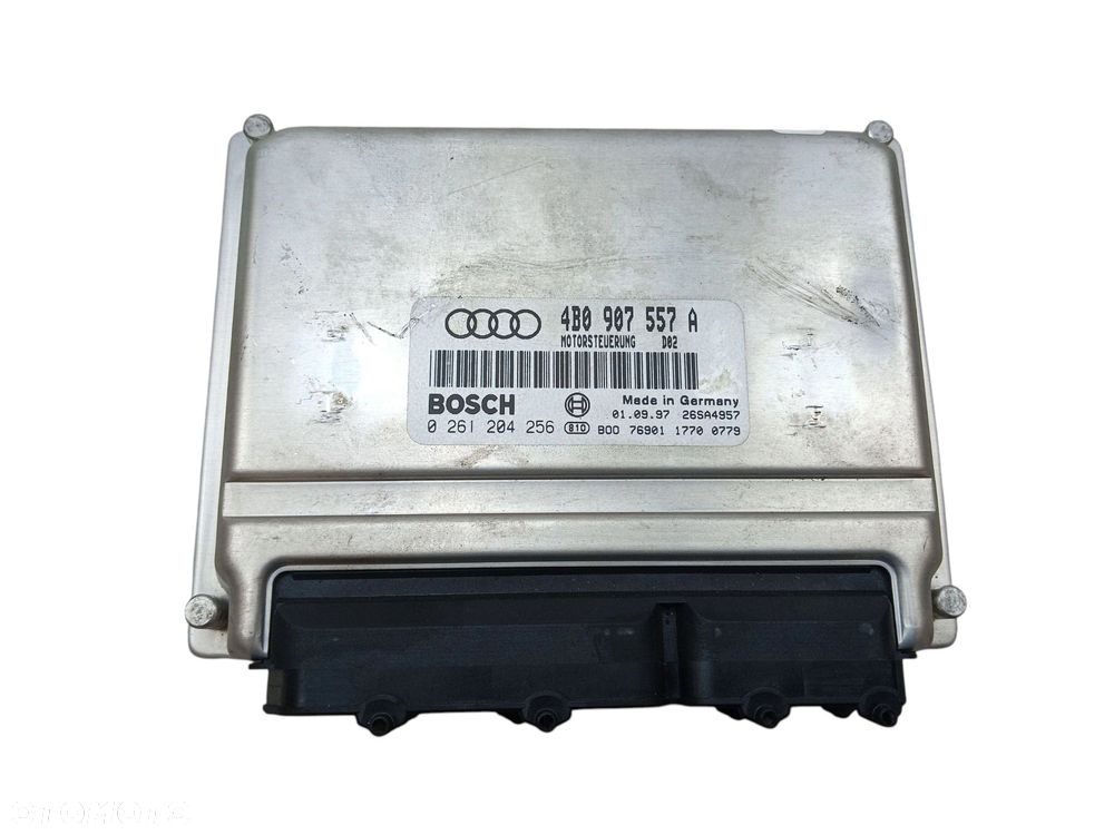 KOMPUTER STEROWNIK SILNIKA AUDI A6 C5 (1997-2001) 1.8 T 150KM 4B0907557A, 0261204256 - 1
