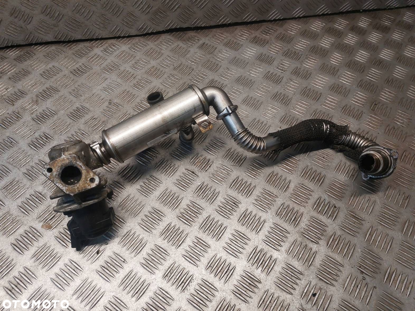 CHŁODNICZKA SPALIN EGR+ ZAWÓR CITROEN BERLINGO II 9646762280 9685640480 - 6