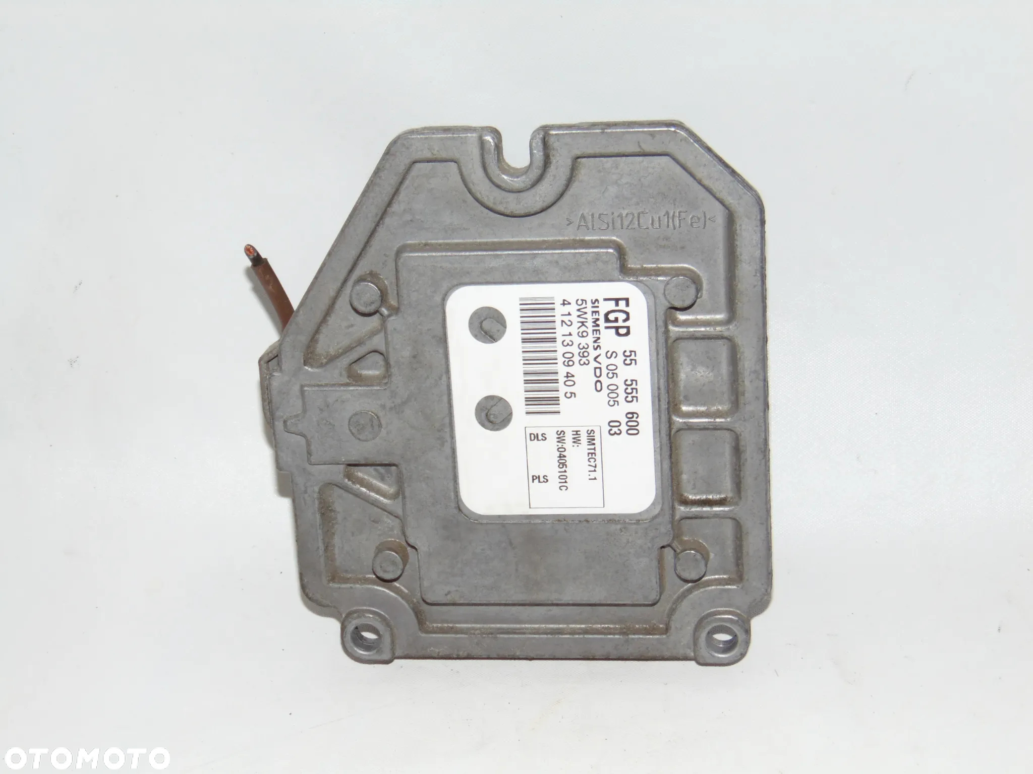 Komputer sterownik silnika 55555600 5WK9393 Opel Vectra B Astra 2 II G Zafira A benzyna 1.8 - 6