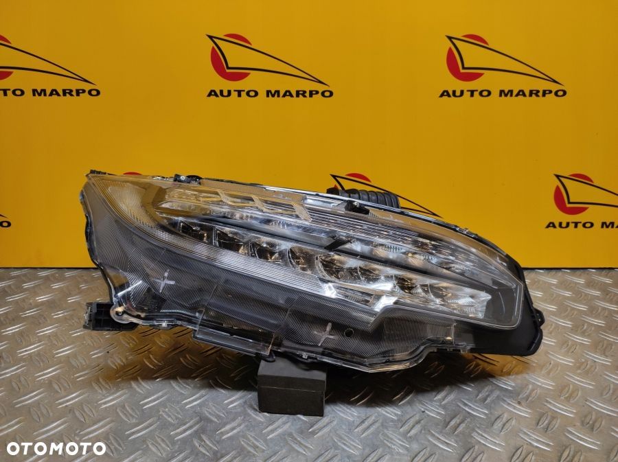 HONDA CIVIC X 16- REFLEKTOR LAMPA LED SREBRNA USA - 4