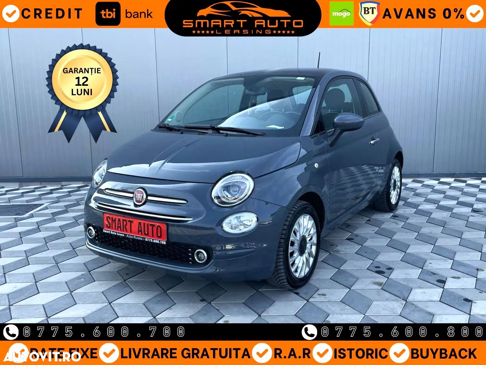 Fiat 500 1.2 8V Dualogic Collezione - 1