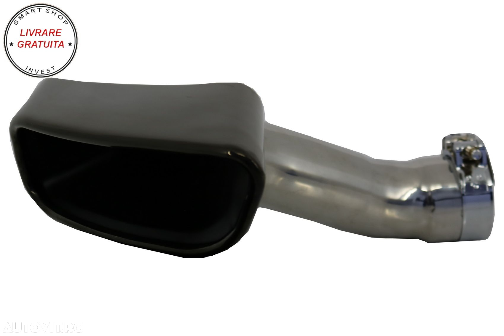 Tobe Ornamente Sistem de evacuare BMW X6 E71 (2008-2014) V8 Design Negru- livrare gratuita - 7