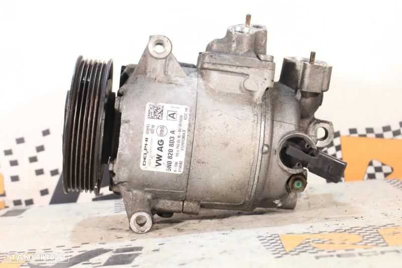 Compressor Do Ac / Ar Condicionado Volkswagen Golf Vi (5K1)  5N0820803 - 4