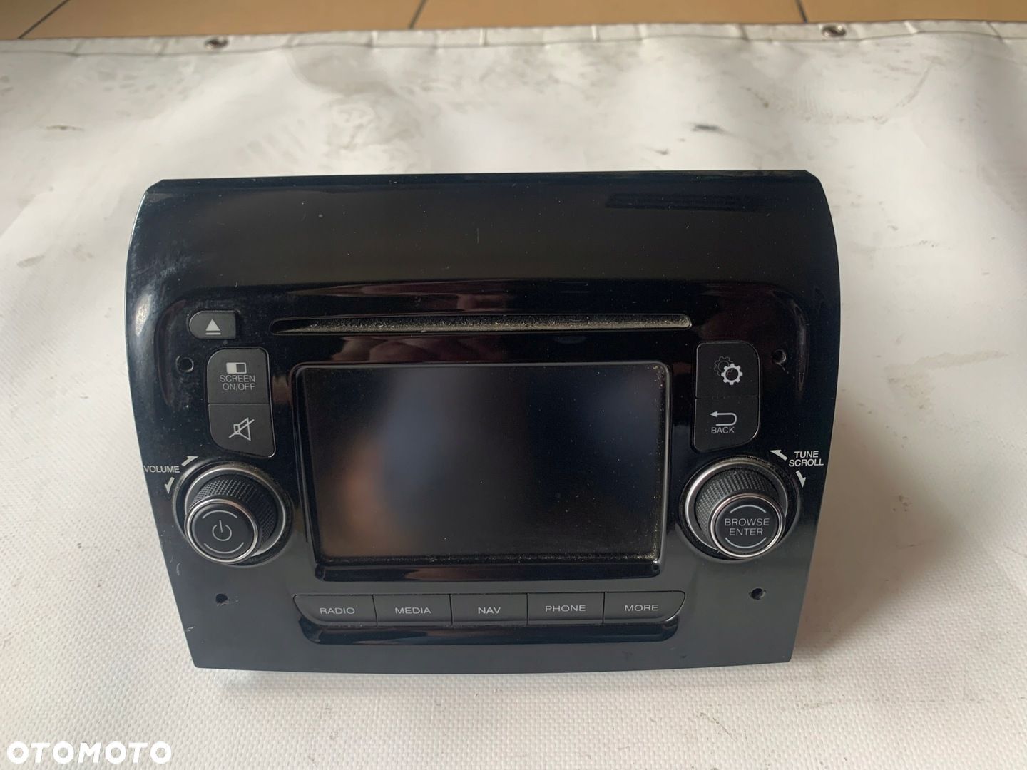 Radio Fiat Ducato Nawigacja - 1