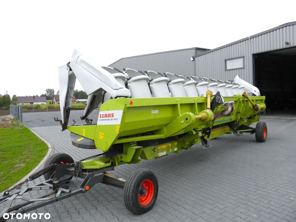 Claas Conspeed 12-75 FC 12 rzędowa, 2017 Rok, Wózek Transportowy, Nie Malowana, Stan Bardzo Dobry - 4