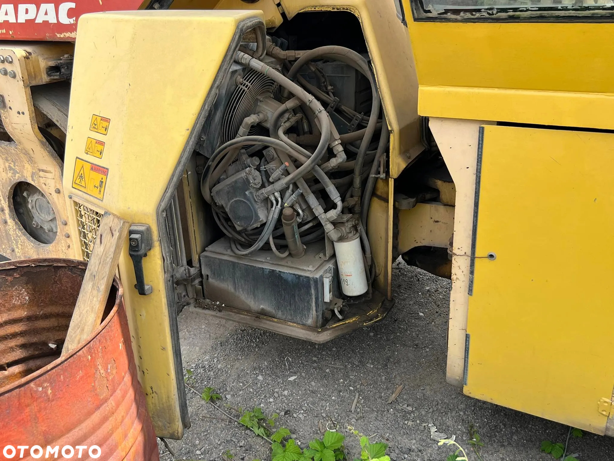 Dynapac CC232 BEBNY DZIELONE , WIBRACJA , TALERZ ODZIELAJACY - 5