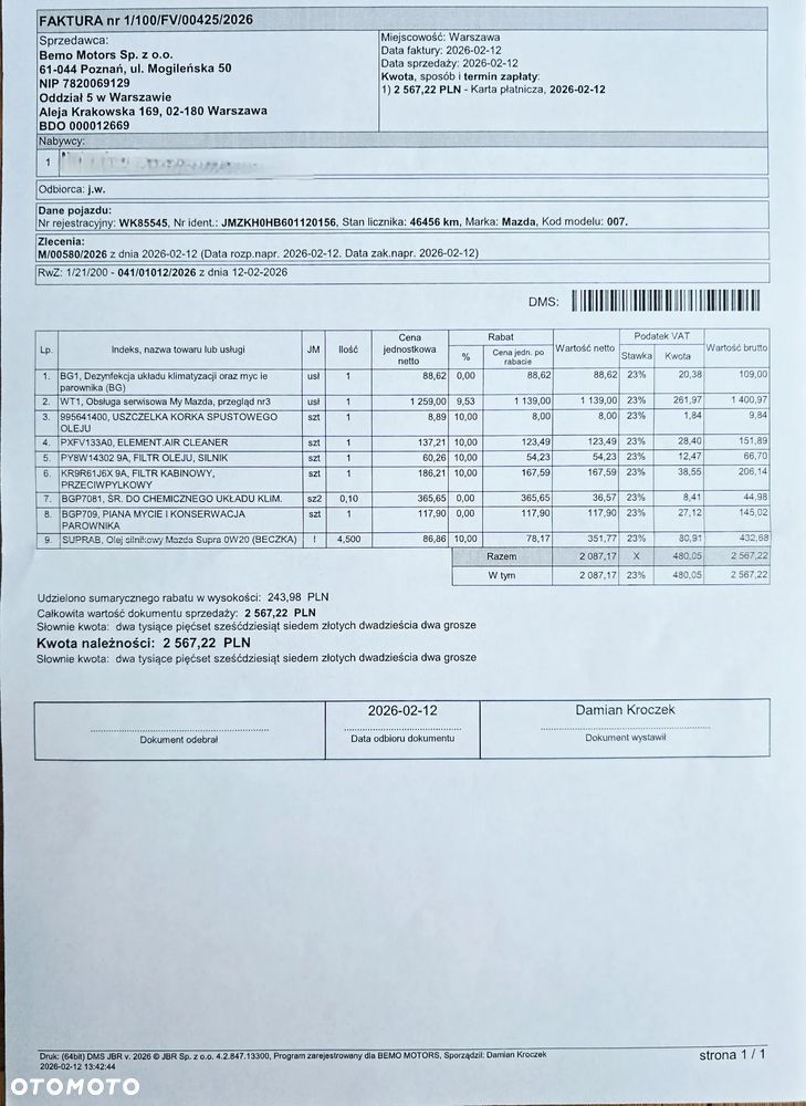 Mazda CX-60 2.5 PHEV Homura Plus AWD - 21