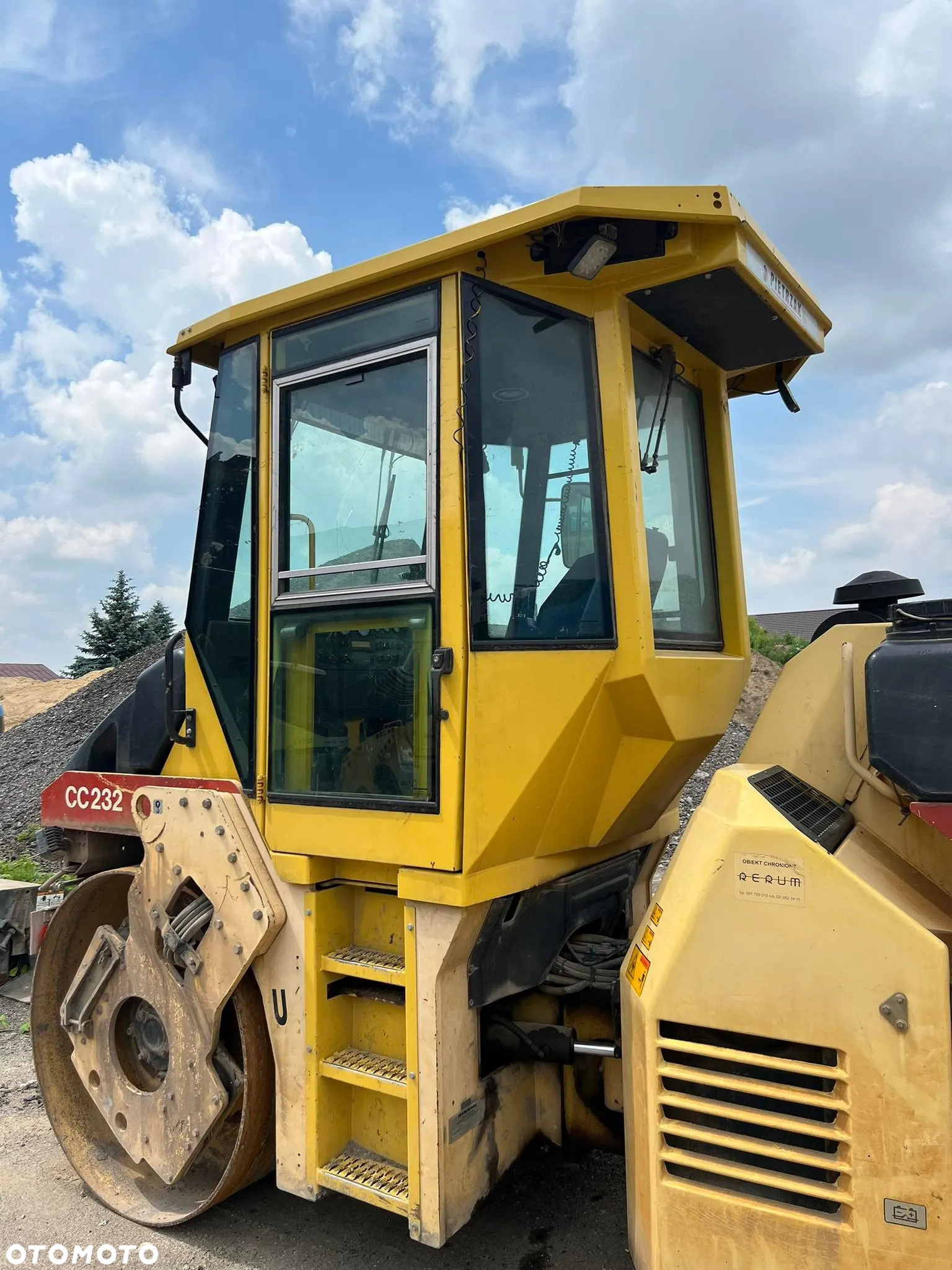 Dynapac CC232 BEBNY DZIELONE , WIBRACJA , TALERZ ODZIELAJACY - 12