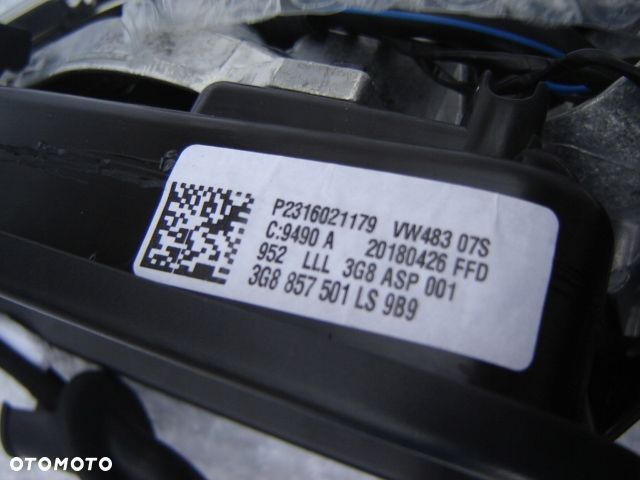 VW ARTEON LUSTERKO ZEW.3G8857501 LS KAMERA NOWE - 3