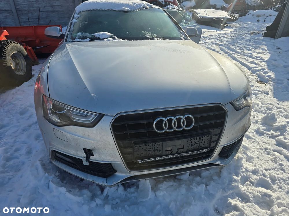 Przód kompletny zderzak maska pas bixenon audi a5 lift s line LX7W