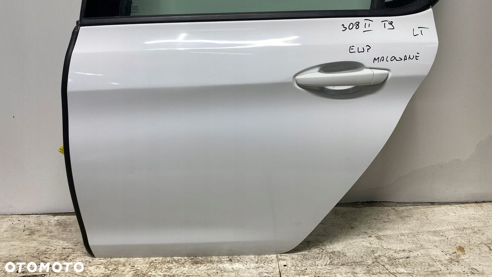 PEUGEOT 308 II T9 HB DRZWI LEWE LEWY TYŁ TYLNE EWP 13-20 - 3
