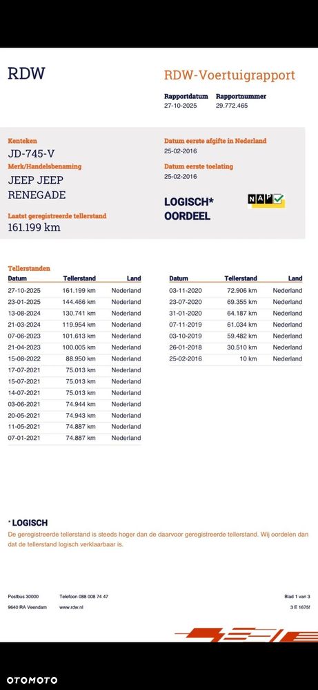 Jeep Renegade 1.4 MultiAir DSG Longitude - 25