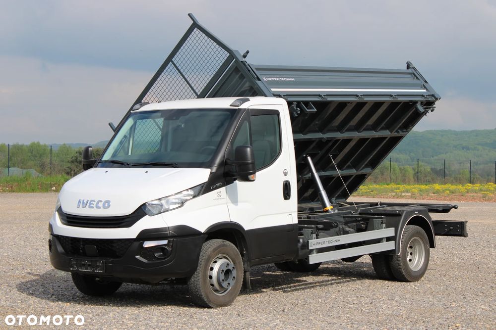 Iveco Daily 70C18 Nowy 3-stronny WYWROT PTO Przebieg tylko 99 695 km SALON PL Kiper Wywrotka 70-180 72C - 13