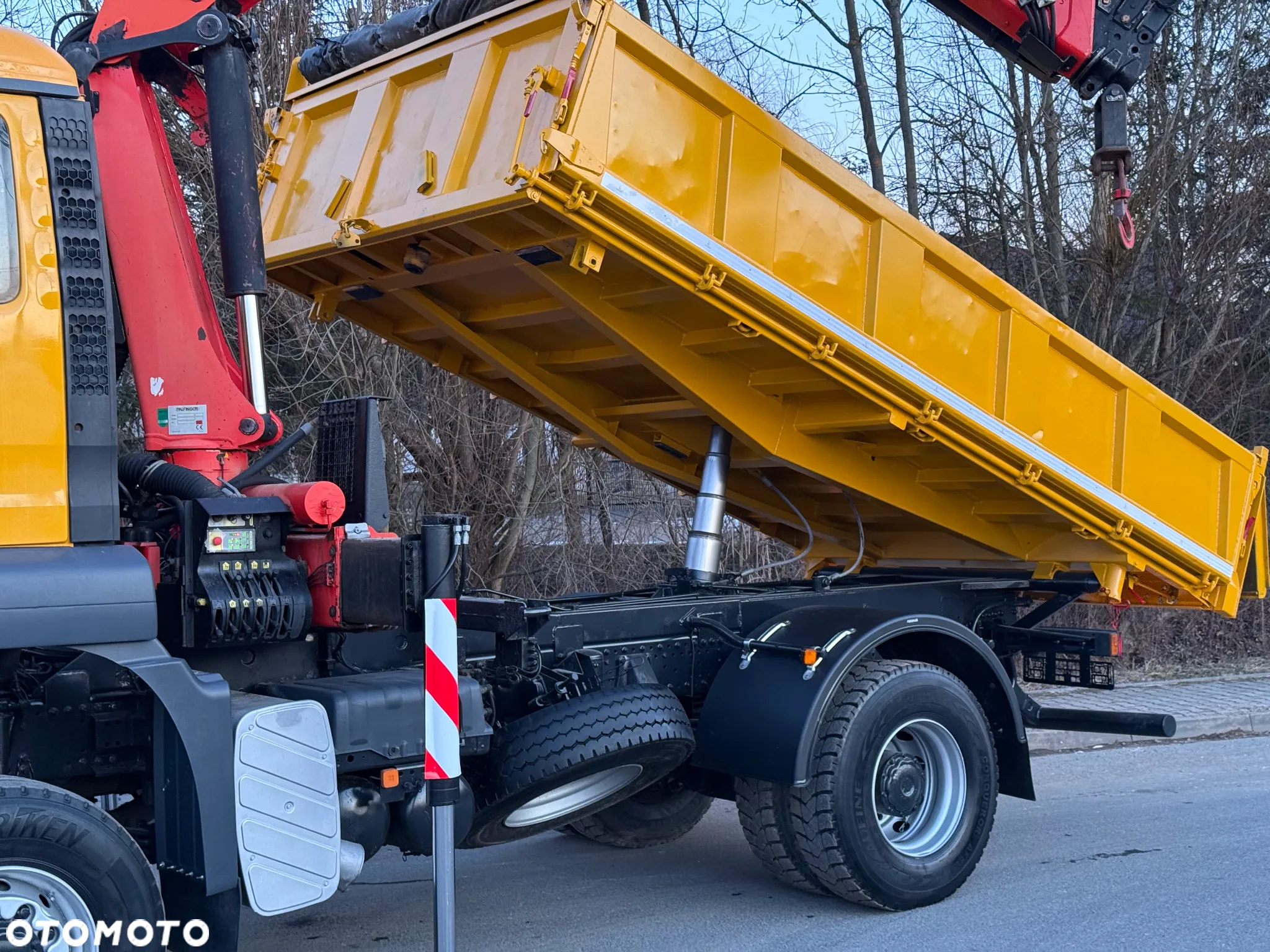MAN * MAN TGA 18-410 * KIPER WYWROTKA * 4x4 * HDS Palfinger PK16500* Sprowadzony* Bardzo Dobry Stan * - 28