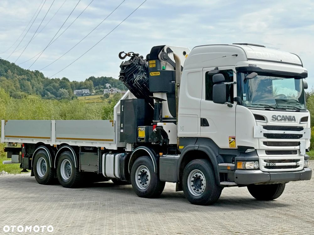 Scania R 500 * SKRZYNIA 6,20 m + PK 88002 - EH G + PILOT * 8x4 *STAN BDB - 3