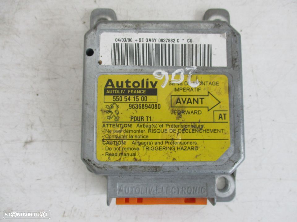 Centralina Airbag Peugeot 206 - 2