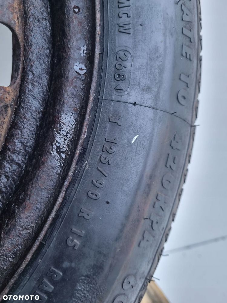 KOŁO ZAPASOWE DOJAZDOWE BMW E46 _ 125/90 R15 5x120 2150330 1095069 - 7