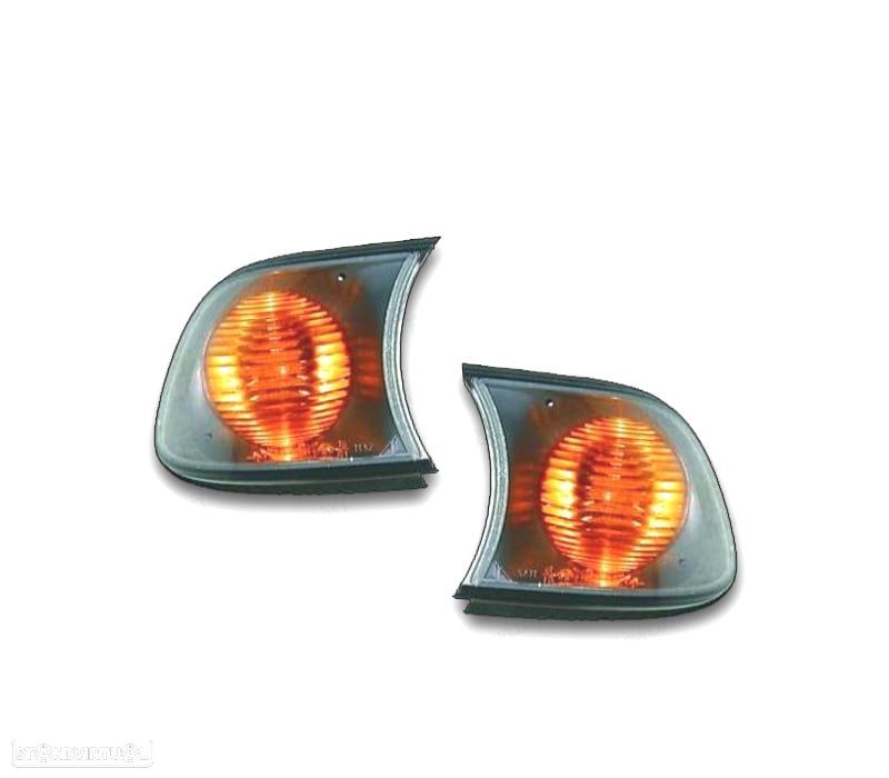 PISCAS FRONTAIS BMW E46 COMPACT 01-05 FOSCO LARANJA - 1