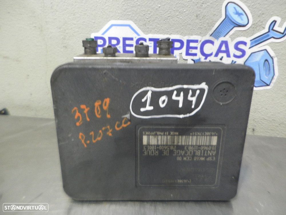 Abs 9664383780  10096011983 PEUGEOT 207 CC 2009 1.6I 150CV 2P CINZA - 1