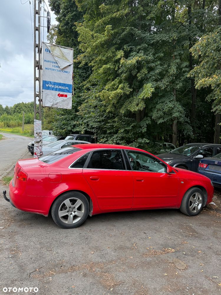 Audi A4 B7 sedan 2.0 ALT czerwona LY3J na części - 3