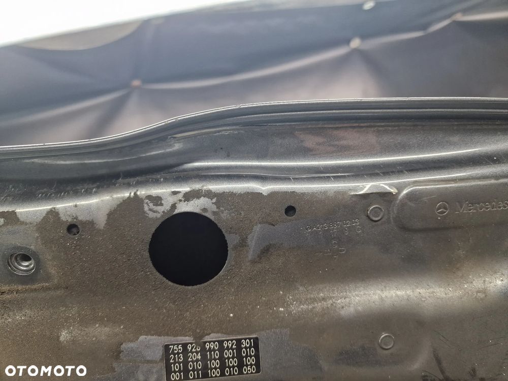 MERCEDES E-KLASSA W213 16- MASKA , NR 213204110001010 / A2138870203 , NR AUKCJI NM2 - 30