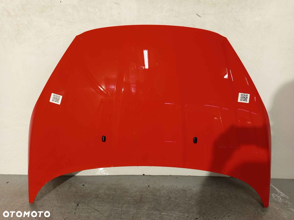 + MASKA POKRYWA SILNIKA FORD FIESTA MK.7 7 VII LIFT FL K9 CZERWONA - 1