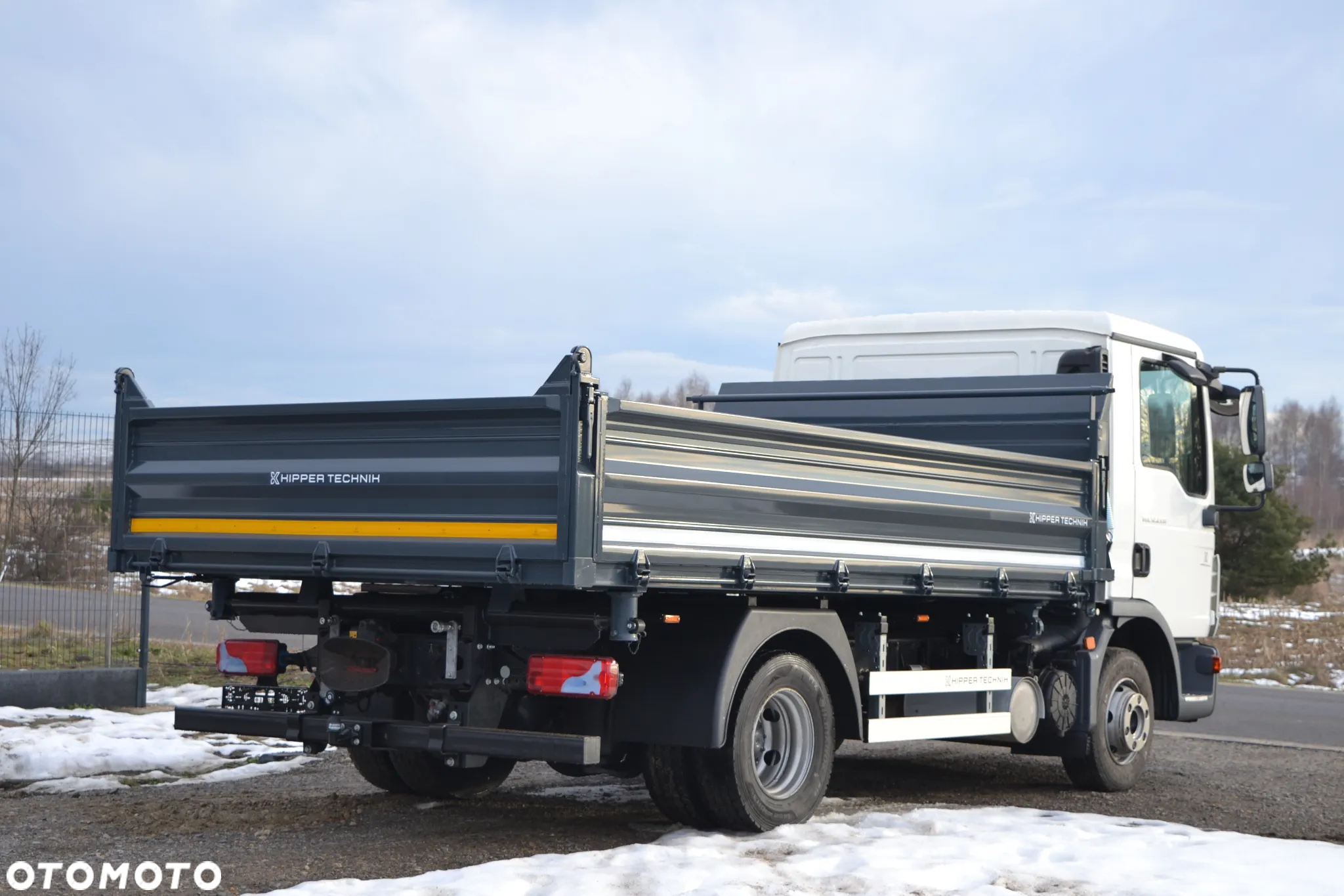 MAN TGL 12.220 Nowy 3-stronny WYWROT Kiper WYWROTKA TGM 12.250 Manual Blokada Klima - 12