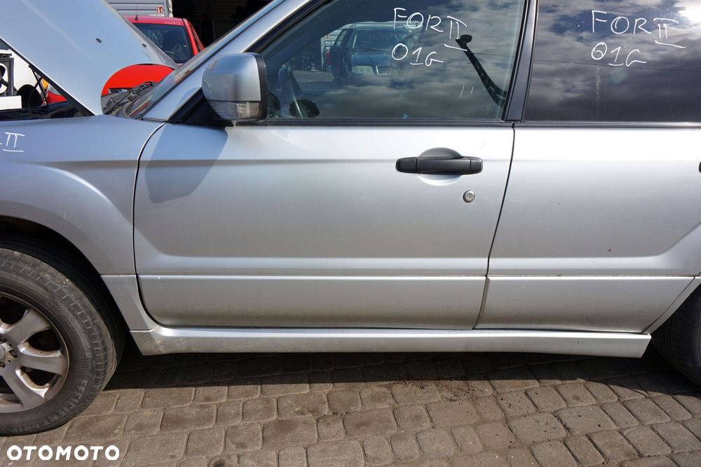 DRZWI PRZEDNIE LEWE FORESTER II SG LIFT 01G  SREBRNY SUBARU 2006-2008 - 4