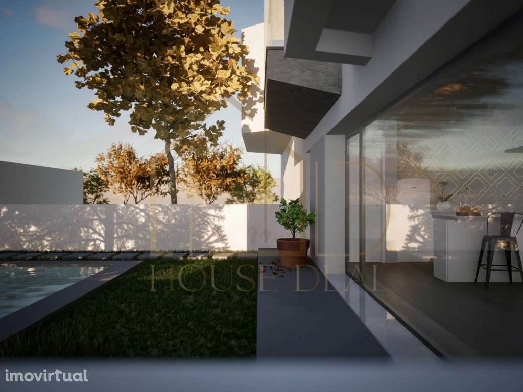 Moradia de design contemporâneo T3 com Piscina. Azeitão - Grande imagem: 3/43