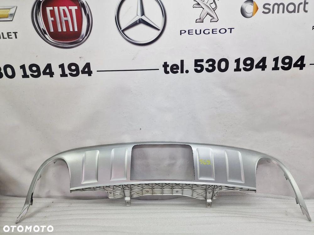 VW PASSAT B7 3AF ALLTRACK 10- DYFUZOR / SPOJLER ZDERZAKA TYLNEGO TYLNIEGO TYŁ NA DWA WYDECHY , NR 3AF807568 / 3AF807568B , NR AUKCJI DT569 - 1