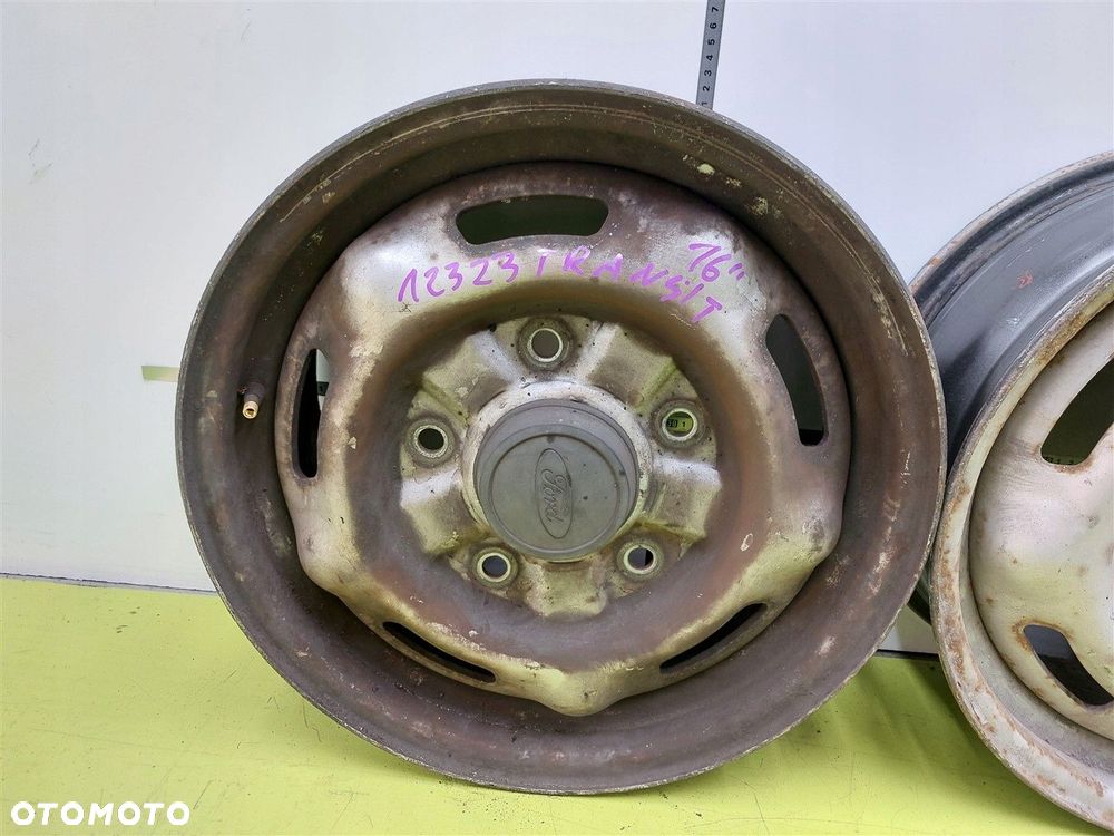 Felgi stalowe Ford Transit VI 2000-2006 Z DEKIELKAMI - 2