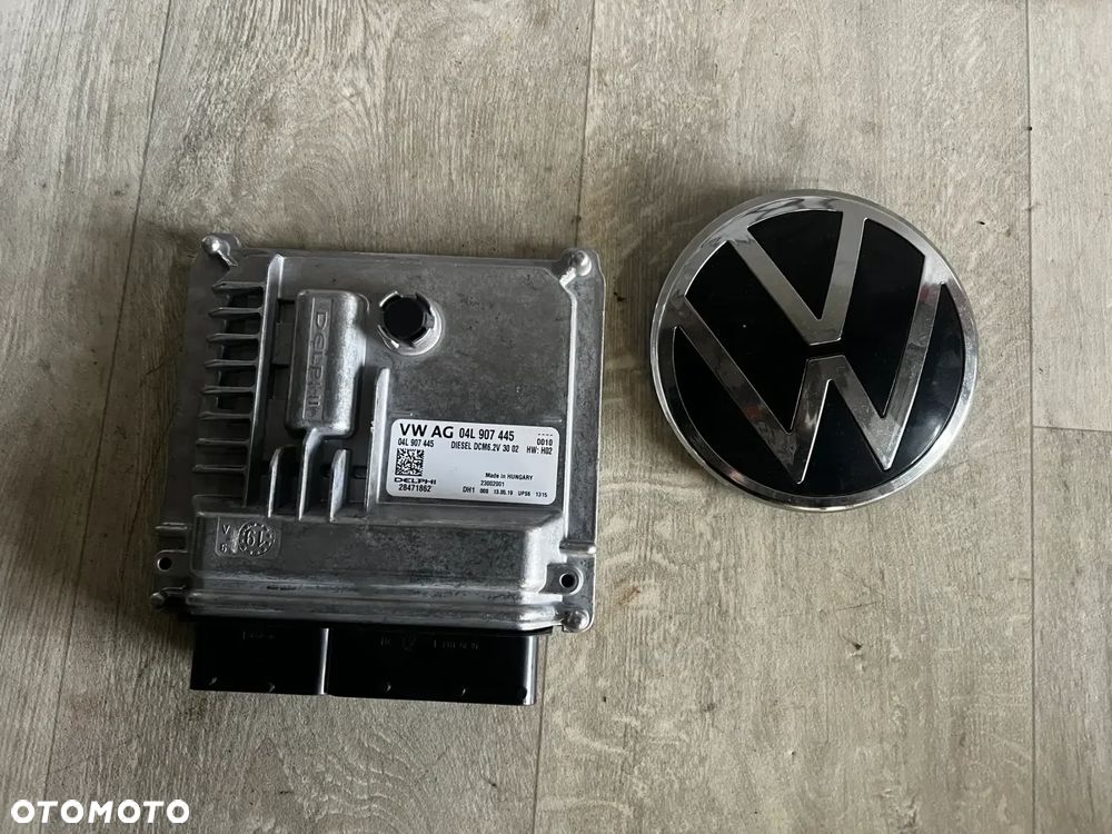 STEROWNIK KOMPUTER SILNIKA VW TRANSPORTER T6 2.0 TDI ECU MODUŁ 04L907445 - 1