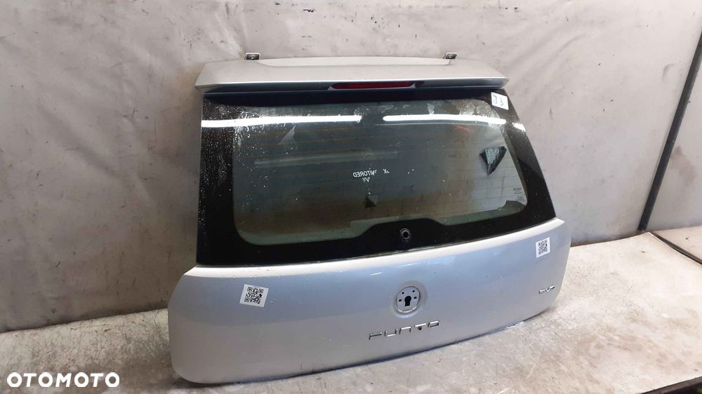 / KLAPA TYŁ TYLNA BAGAŻNIKA DO FIAT GRANDE PUNTO EVO 589/A SREBRNA - 2