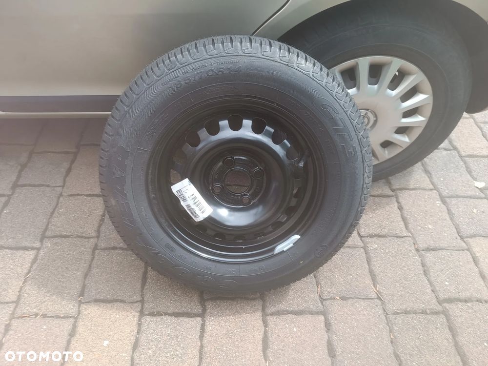 Opel Corsa D zapas 14" 4x100 koło zapasowe 14 cali felga opona 185/70/14 , nowe, nieużywane