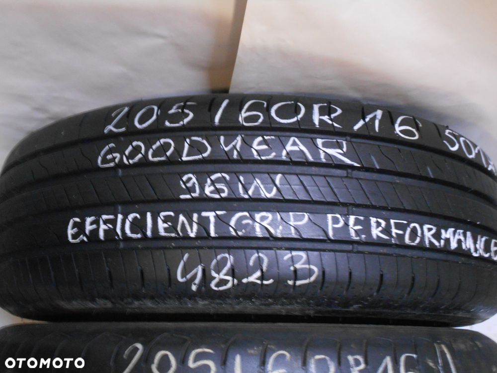OPONY 205/60R16 GOODYEAR EFFICIENT GRIP PERFORMANCE 2 DOT 4823 /  5019 8MM - 2
