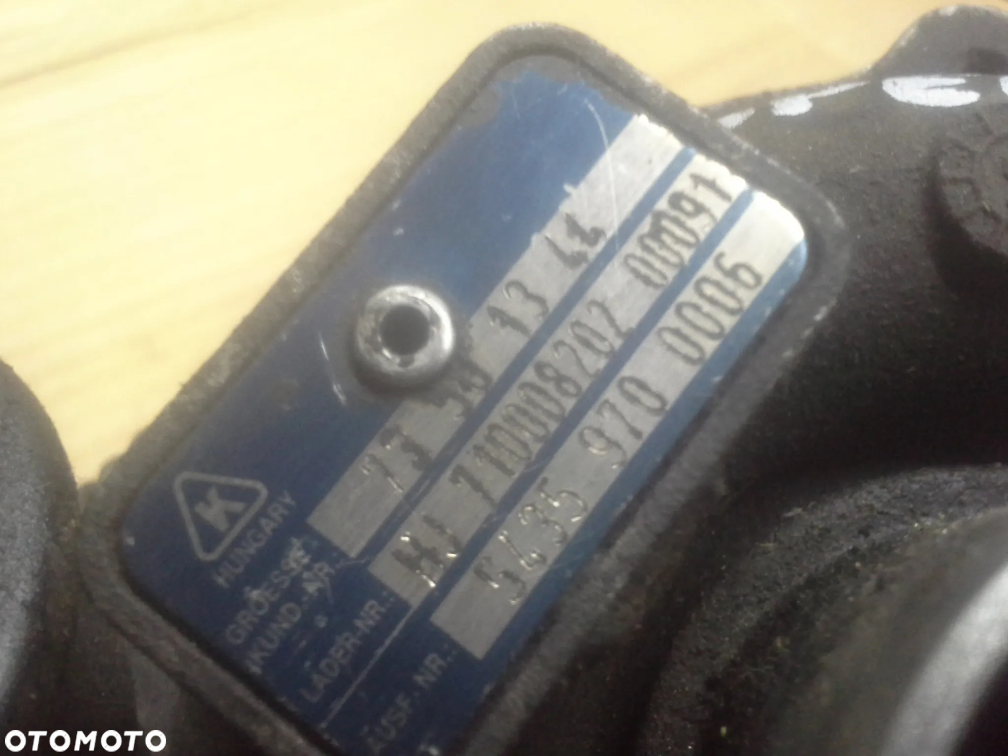 Opel Corsa 1.7 CDTi turbosprężarka 73501344 - 8