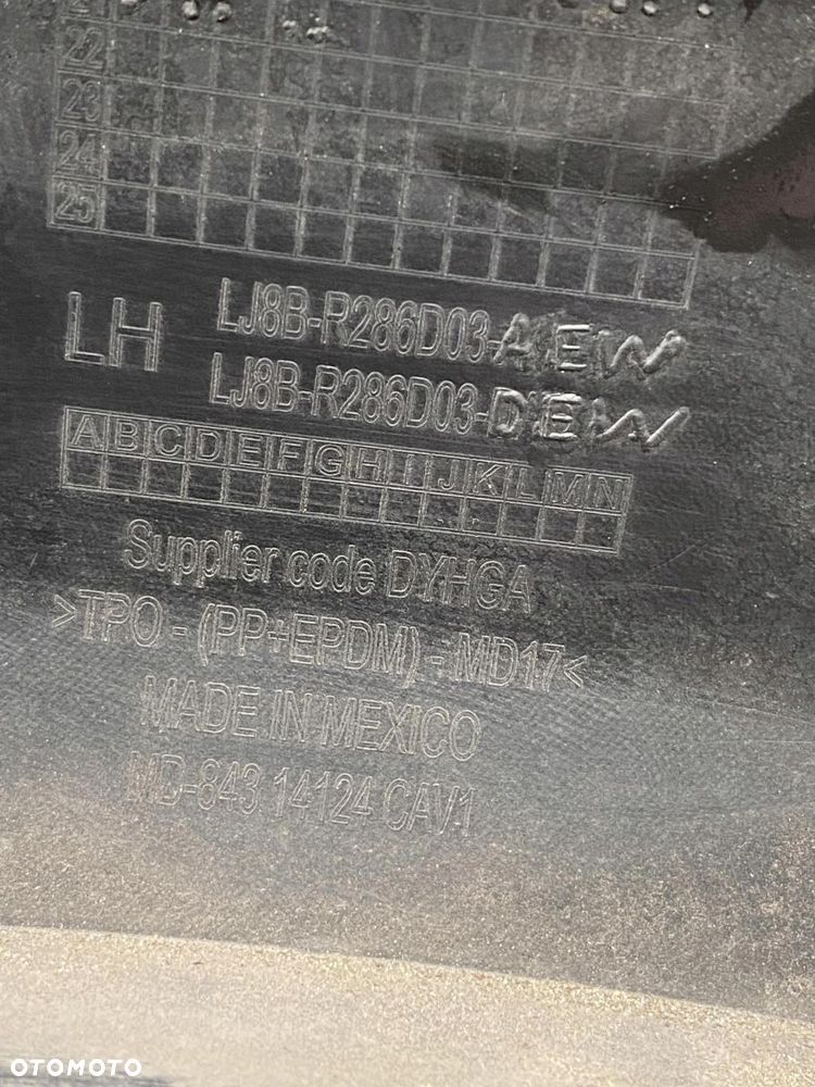 Ford Mustang Mach-E listwa błotnika lewa tył LJ8B-R286D03 - 6