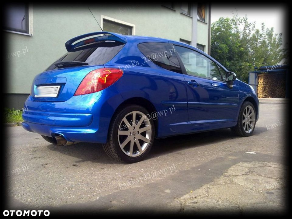 PEUGEOT 207 SPOILER LOTKA SPOJLER NA KLAPĘ PODKŁAD - 13