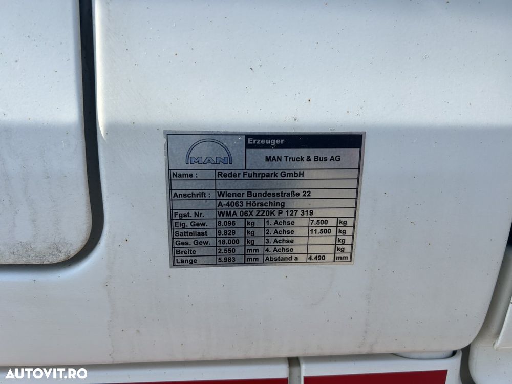 MAN TGX 460, Intarder, Clima stationare, factura externa - 20