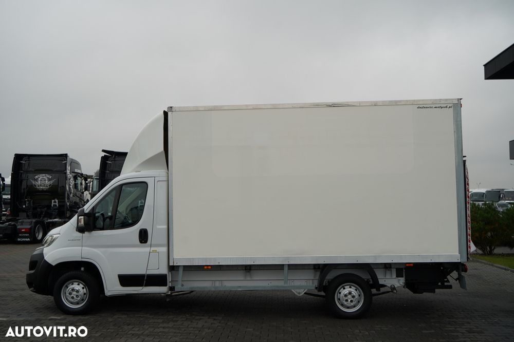 Fiat DUCATO 2.3 130 / CAROSERIE FURGON - 4,3 M / LIFT HIDRAULIC DHOLLANDIA - 750 KG / CUTIE DE VITEZE MANUALĂ / ROȚI SPATE DUBLE / IMPORTAT / - 6