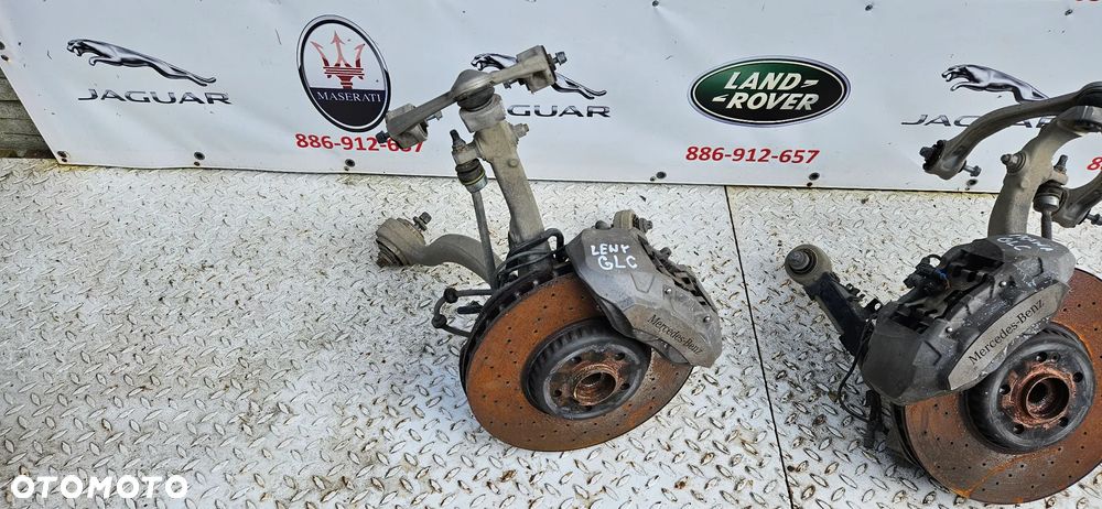 Mercedes GLC X253 3.0 350d V6 24V 4-Matic 258 KM Kompletna zwrotnica przednia prawa lewa Zawierzenie przód prawy lewy Zwrotnica Wahacze Piasta - 3