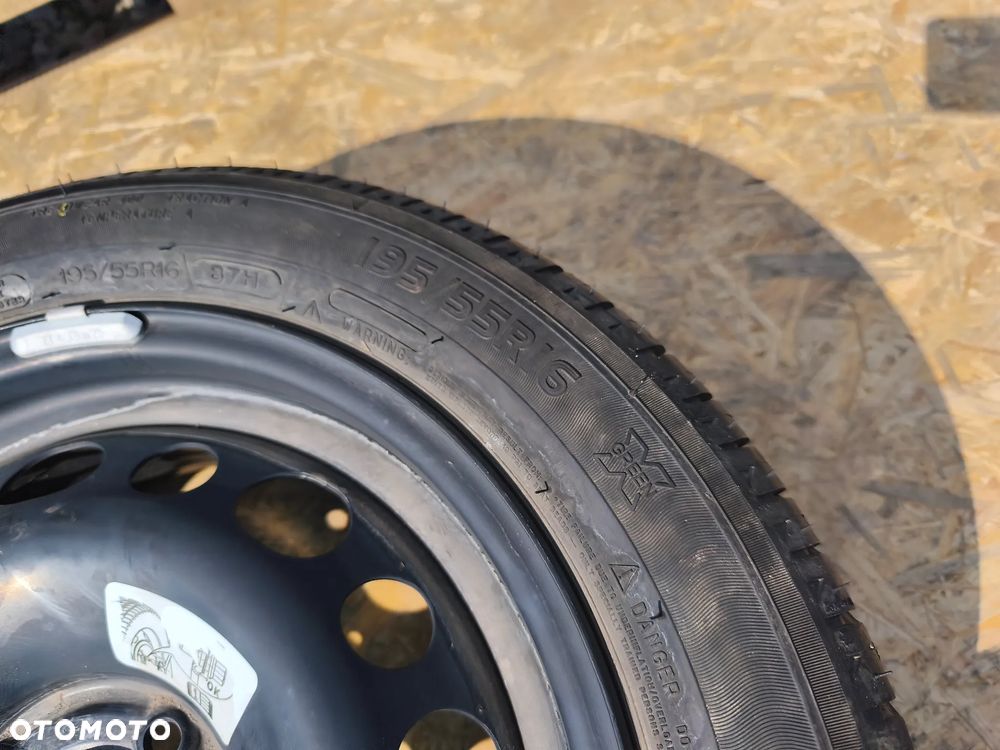 KOŁO DOJAZDOWE ZAPASOWE 195/55R16 4X108 PEUGEOT 208 2008 CITROEN - 4